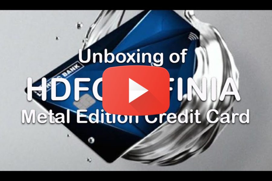 Unboxing of HDFC INFINIA Metal Edition Credit Card Launched on October 2021 – Malayalam Review