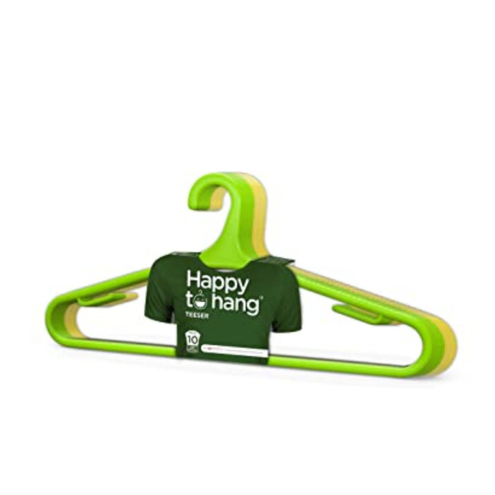 Upgrade Your Closet Organization with the Happy To Hang Teeser  Polypropylene Hanger